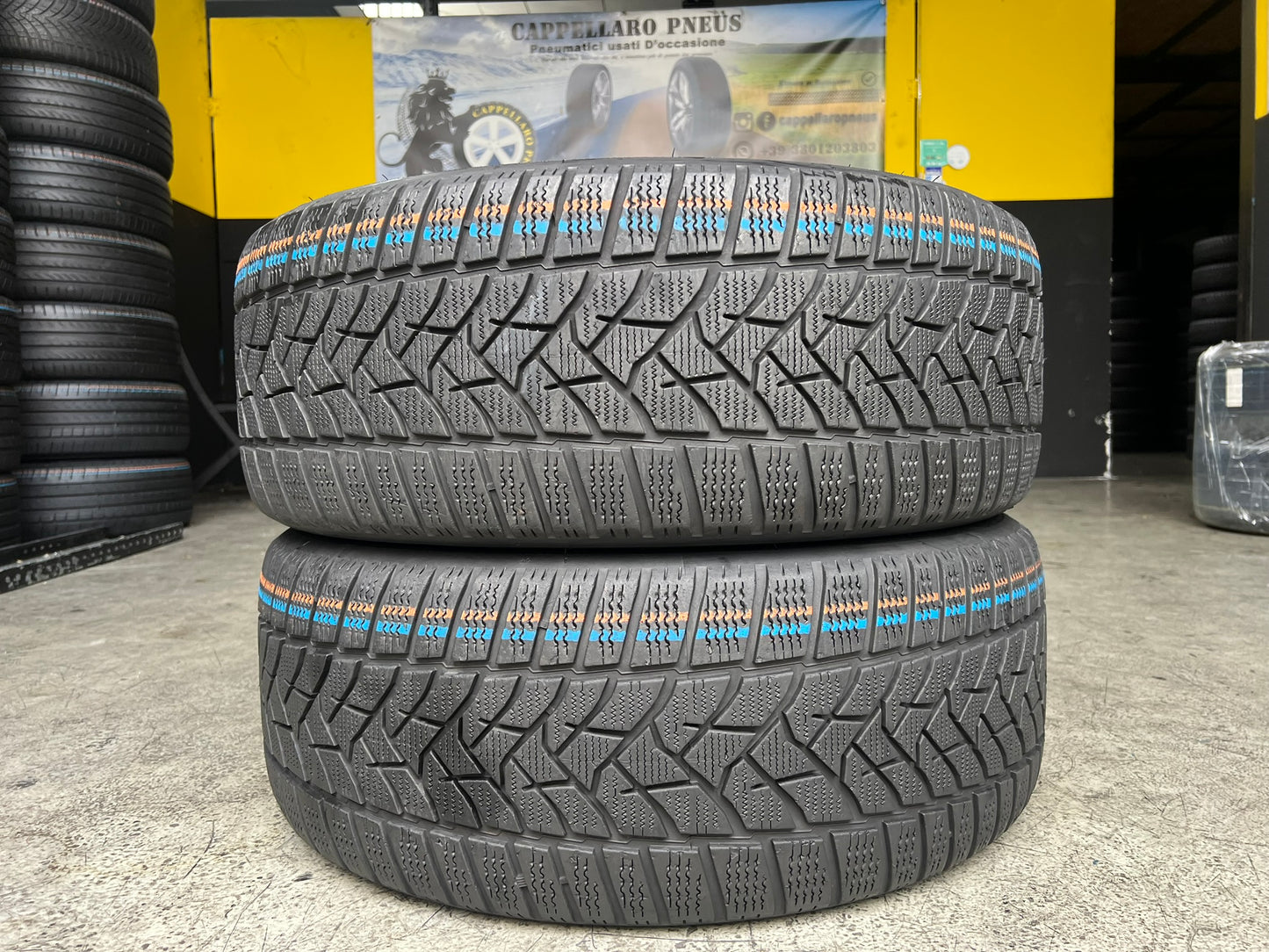 Usato: 2 Gomme 255/45R20 105V XL Dunlop Invernali 85% residui