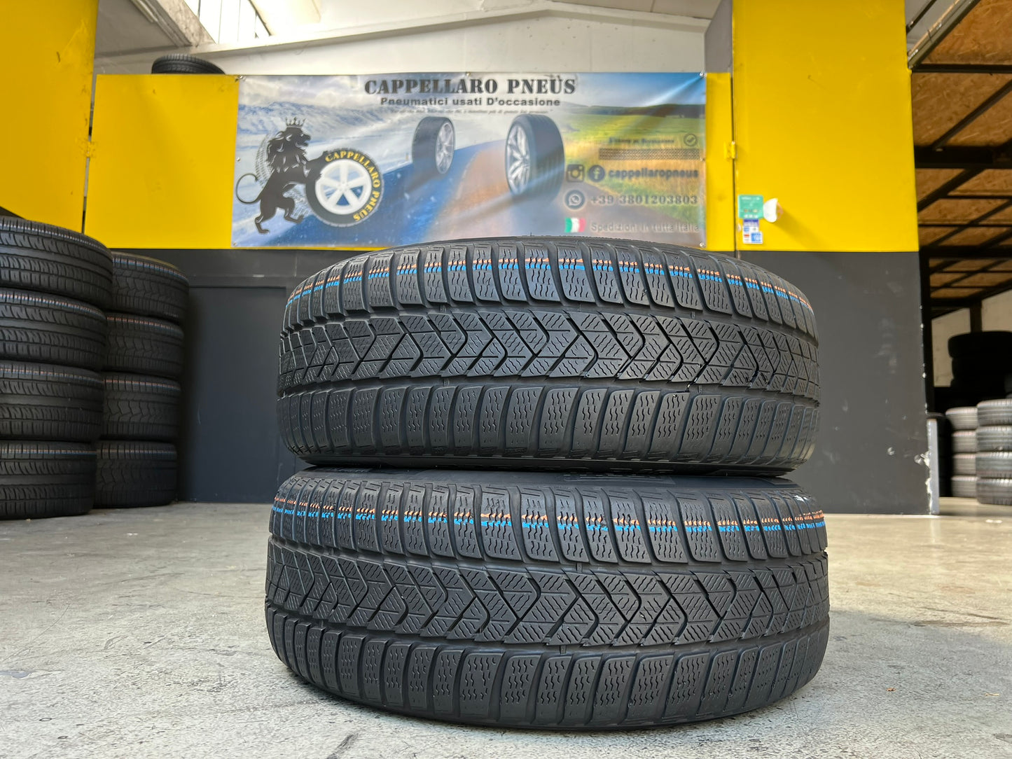 Usato: 2 Gomme 225/50R18 95H Pirelli invernali RSC * Runflat 80% residui