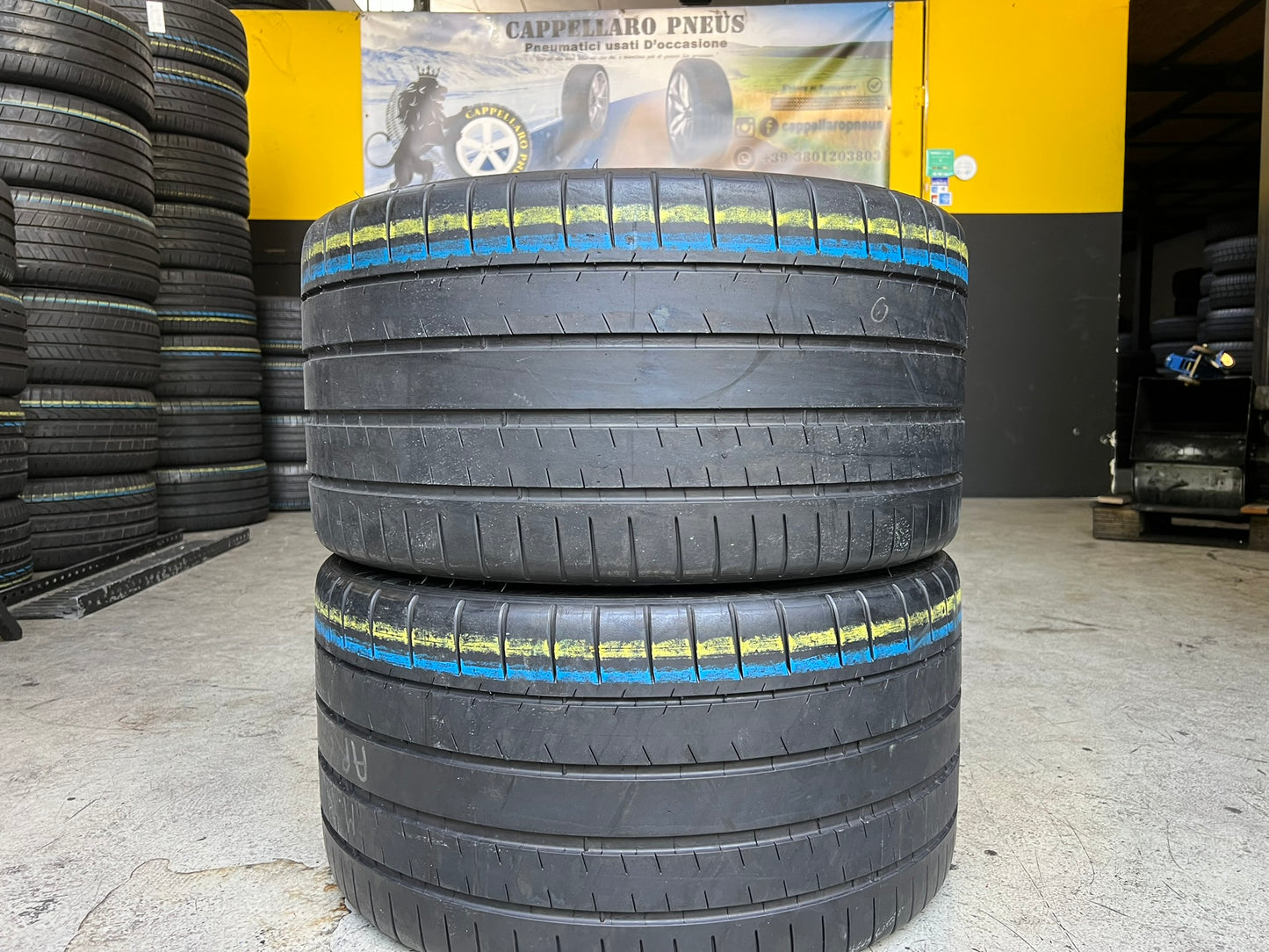 Usato: 2 Gomme 305/30R20 103Y XL Michelin Estive 85% residui