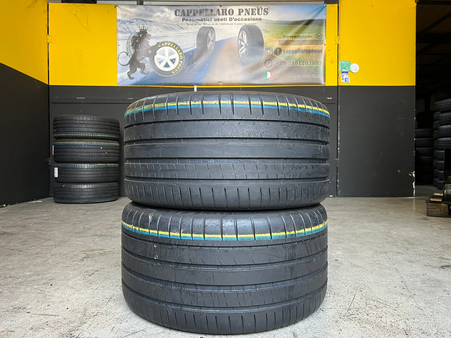 Usato: 2 Gomme 295/35R20 105Y XL Michelin estive 90% residui