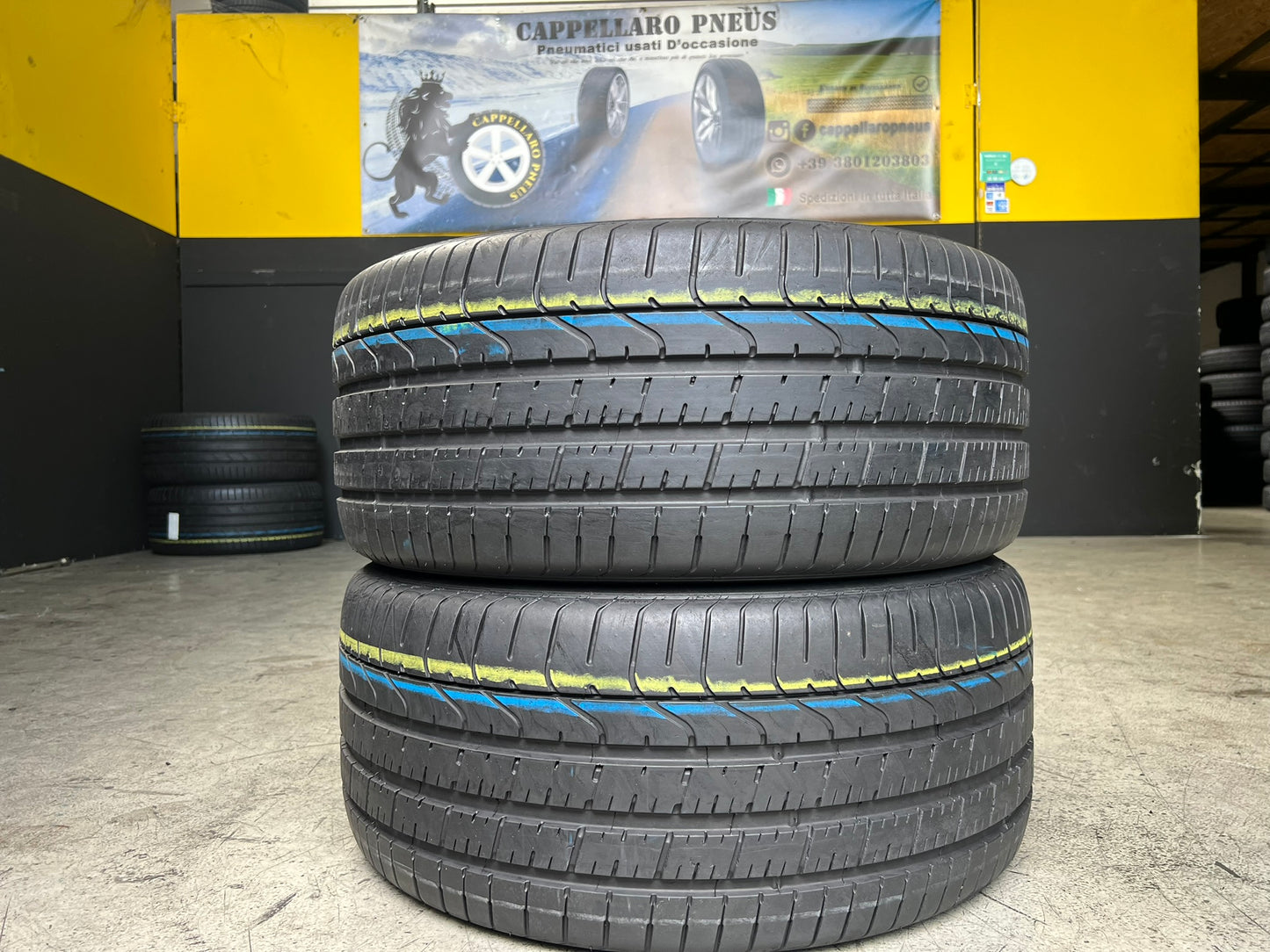 Usato: 2 Gomme 275/35R20 102Y Pirelli RFT estive 90% residui