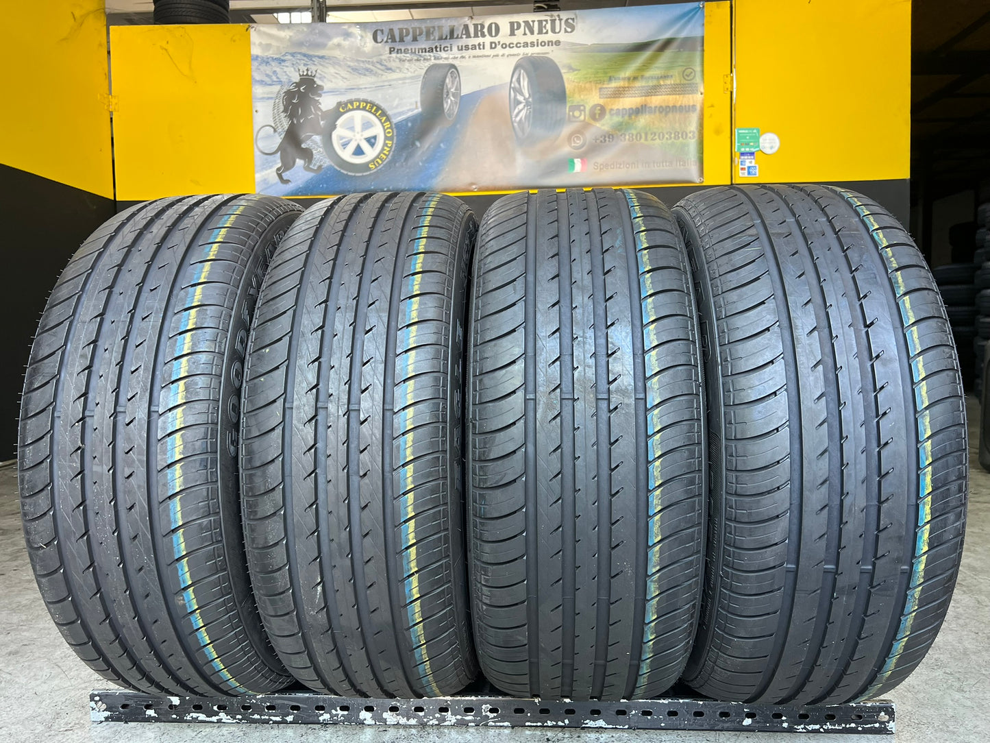 Usato: Goodyear Eagle NCT5 * RUNFLAT 255/50R21 106W e 285/45R21 106W Estivo con 99% residui