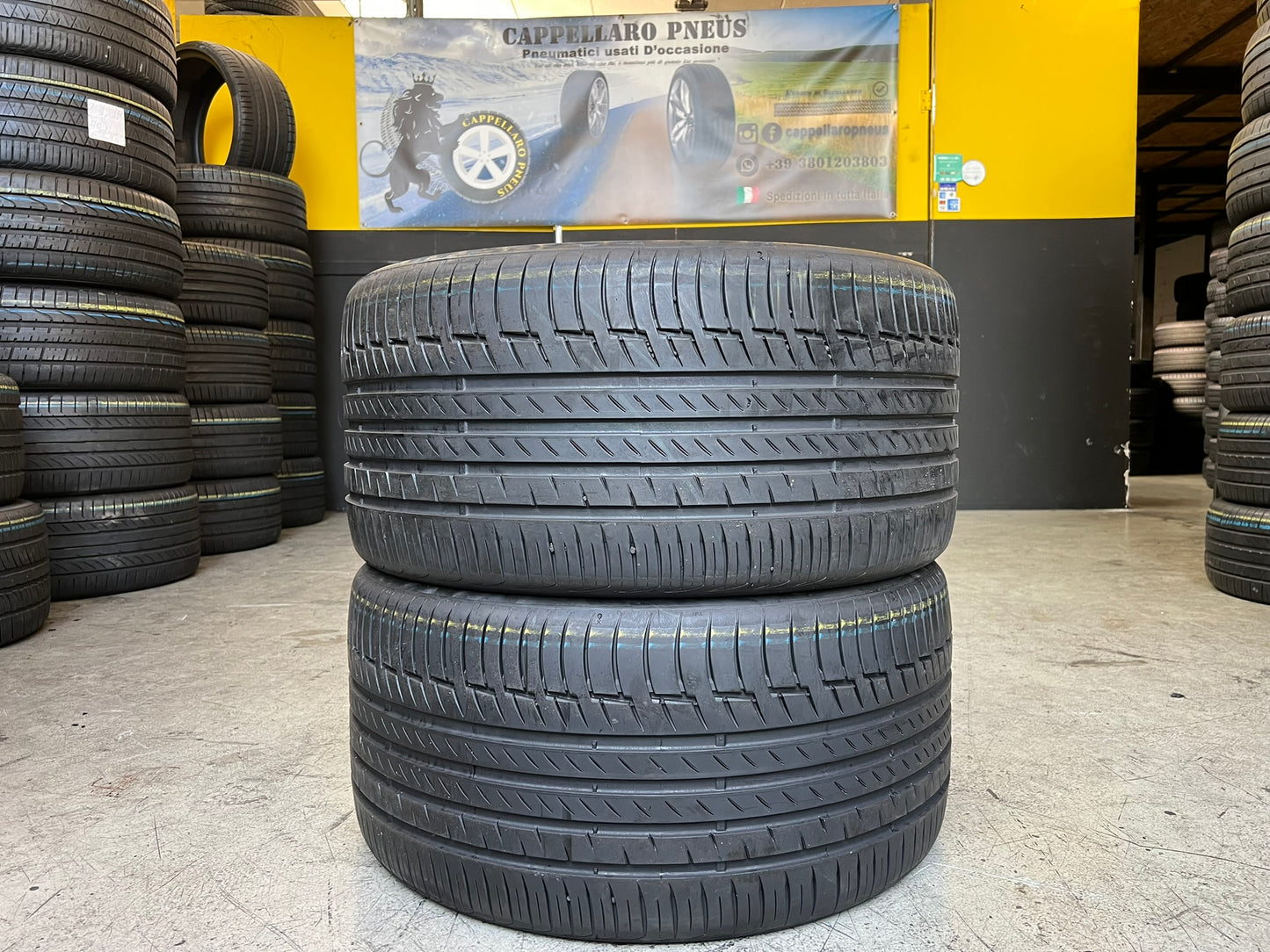 Usato: 2 Gomme 315/30R22 107Y XL Continental estive 90% residui