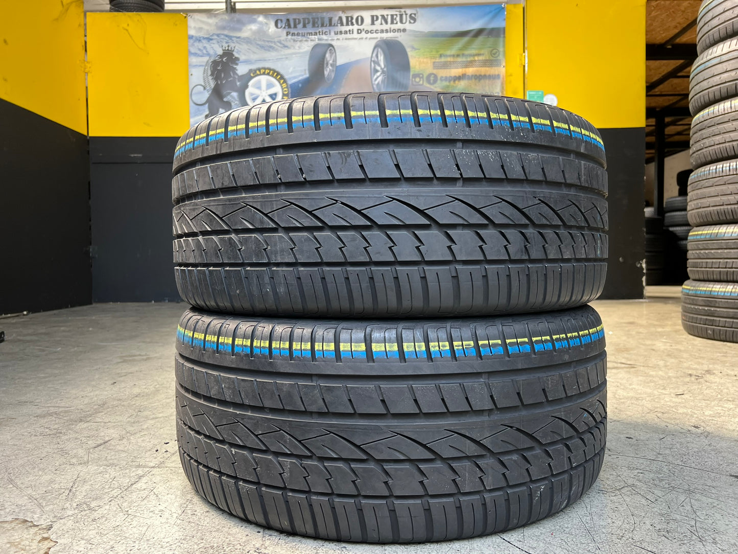 Usato: 2 Gomme 285/45R19 107W XL Continental estive 85% residui