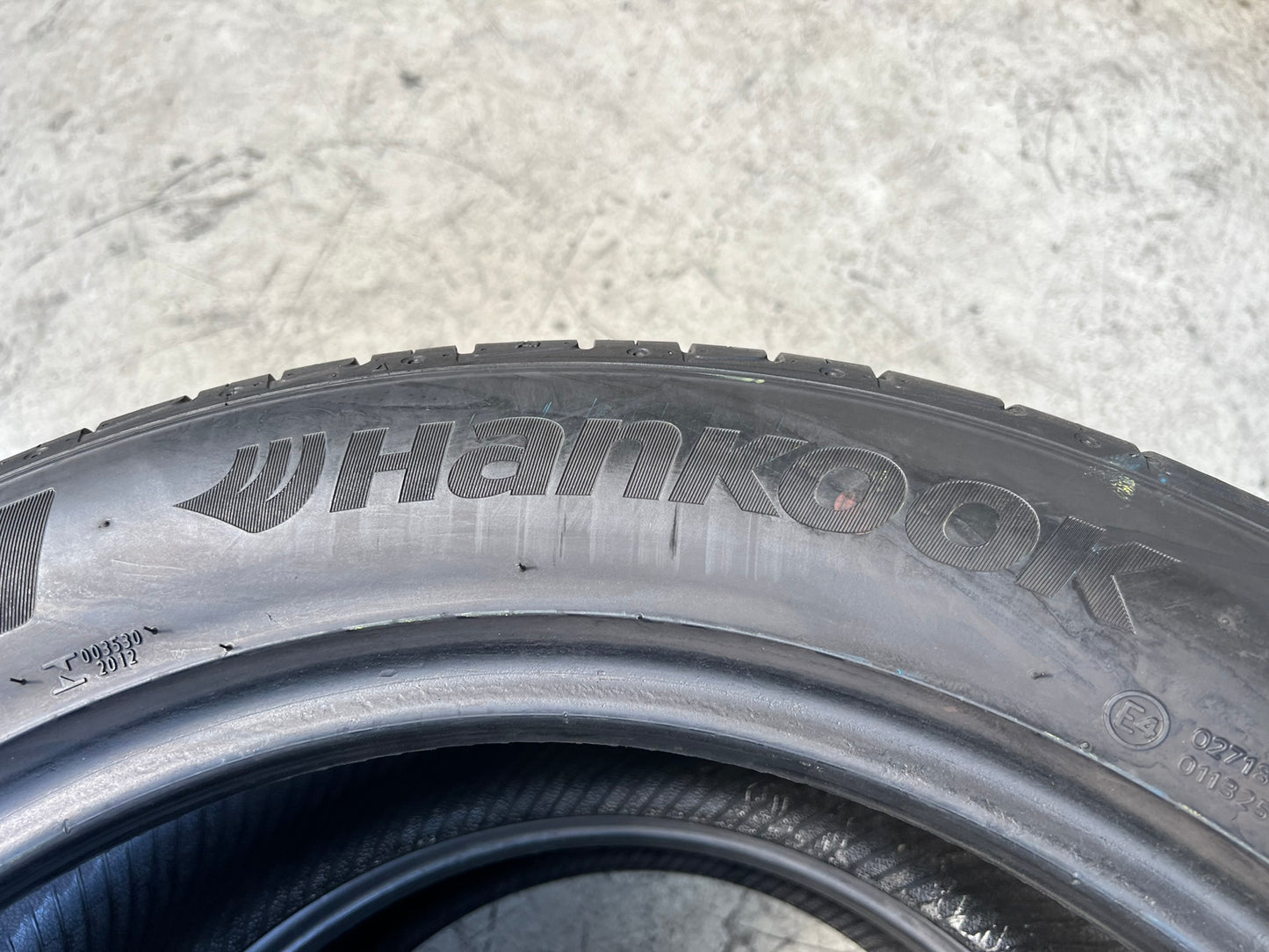 Usato: 2 Gomme 255/50R19 107Y XL Hankook estive 85% residui