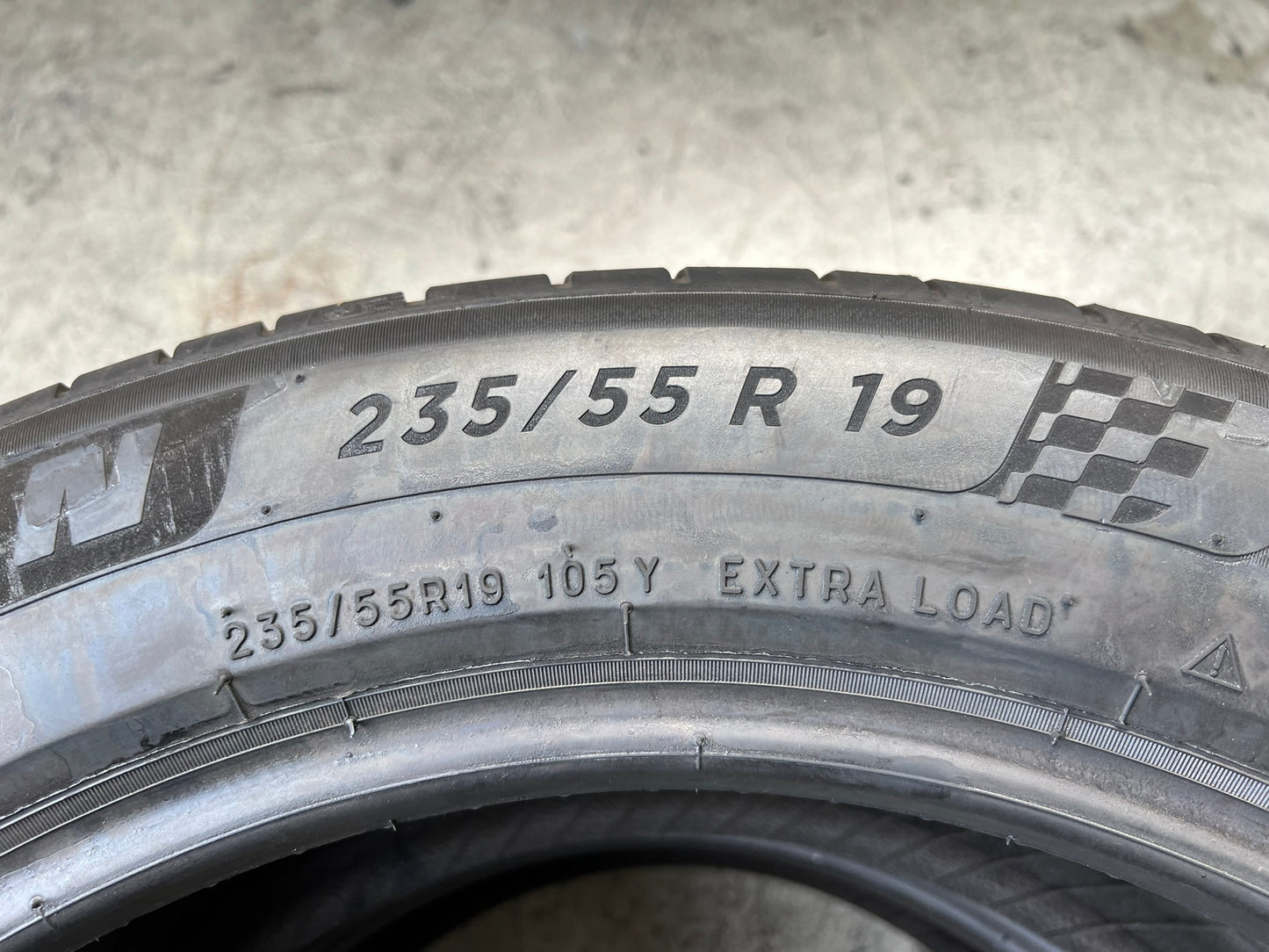 Usato: 2 Gomme 235/55R19 105Y XL Michelin estive 85% residui