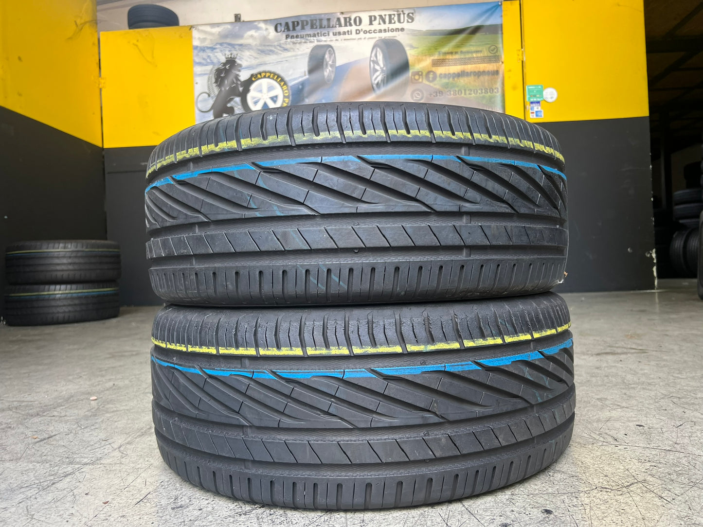 Usato: 2 Gomme 235/50R18 97V Uniroyal estivo 95% residui