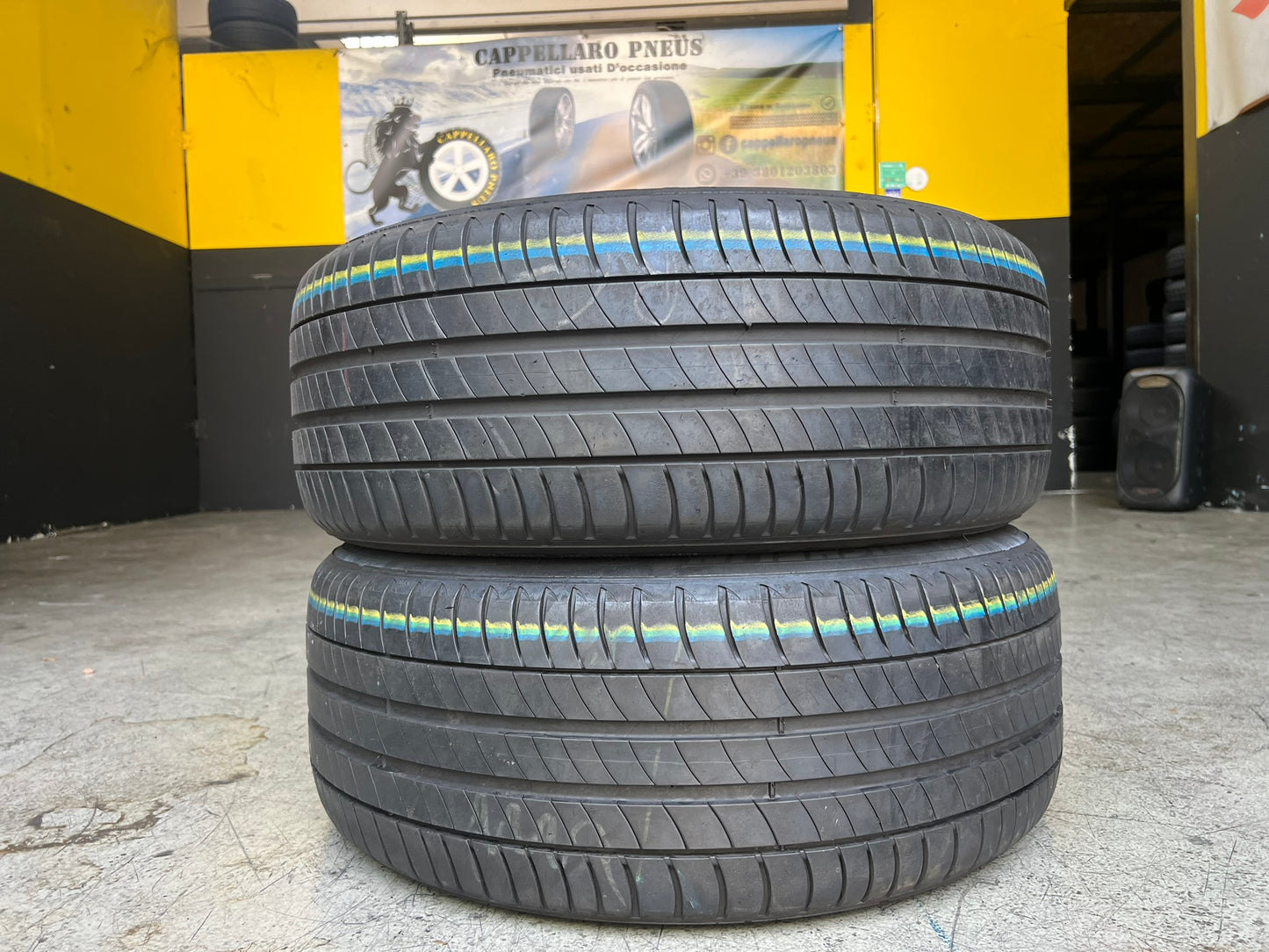 Usato: 2 Gomme 225/50R18 95W Michelin RFT estivo 90% residui