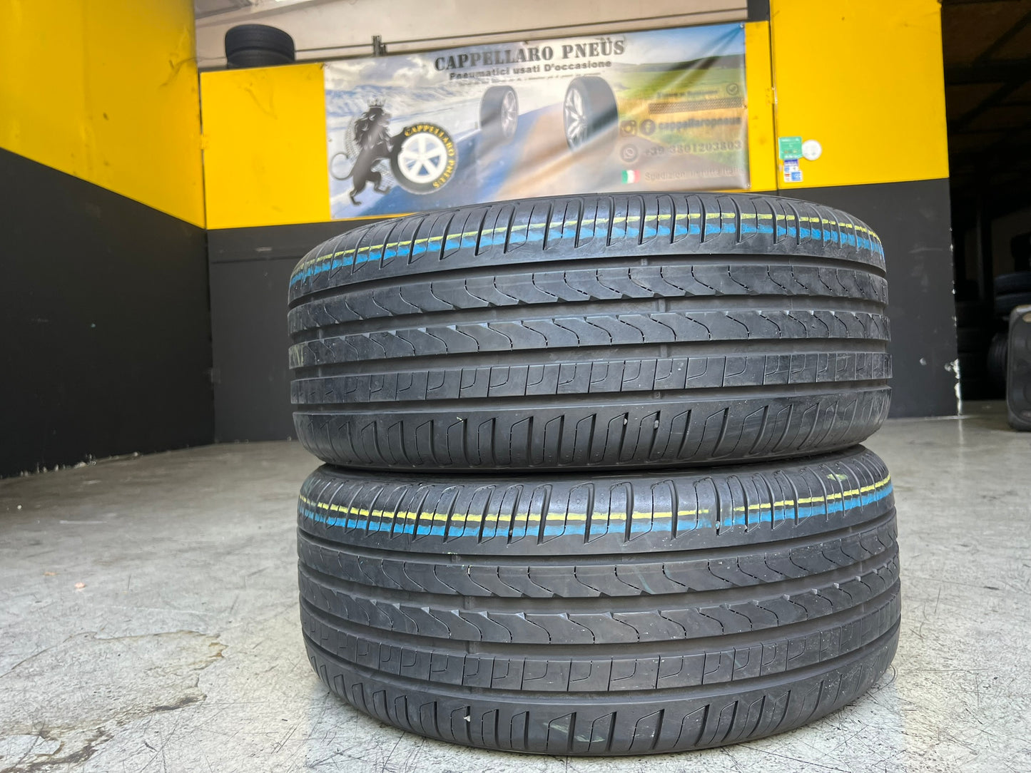 Usato: 2 Gomme 215/45R18 89V Pirelli estive 85% residui