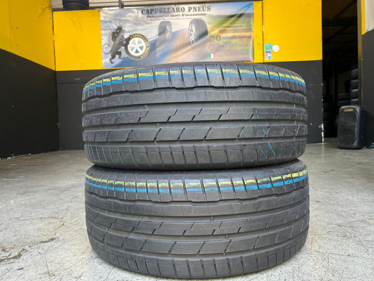 Usato: 2 Gomme 215/45R18 93W XL Hankook estive 85% residui