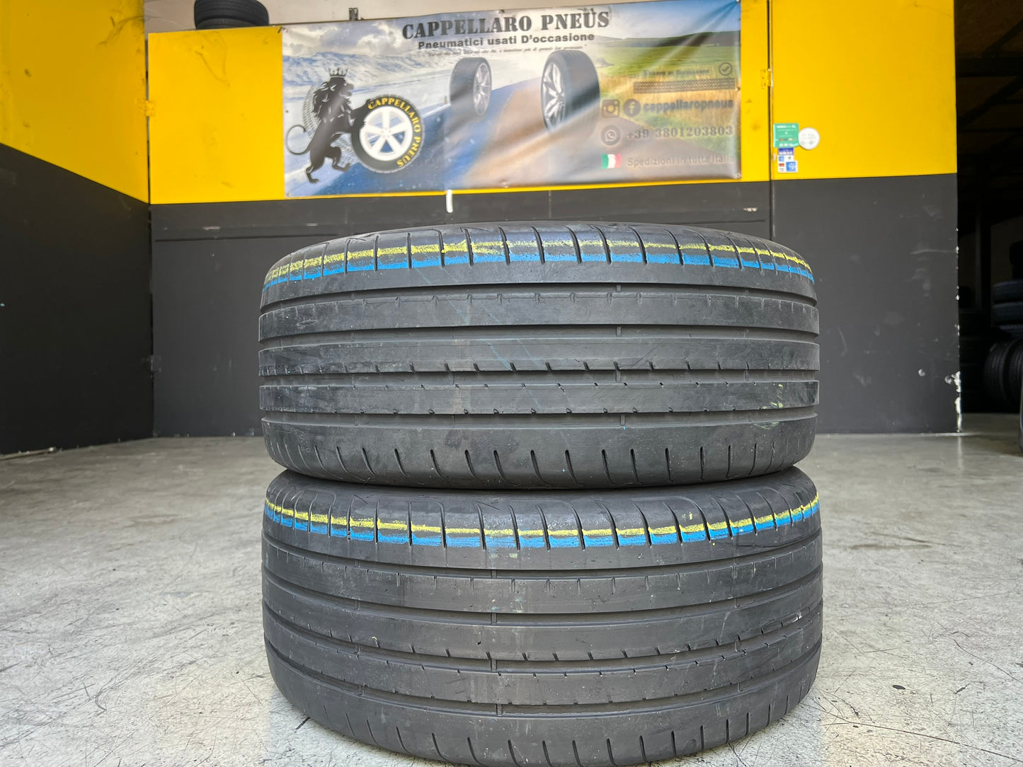 Usato: 2 Gomme 225/45R18 91Y Goodyear RFT estive 80% residui