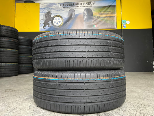 Usato: 2 Gomme 235/55R18 100V Continental estive 80% residui