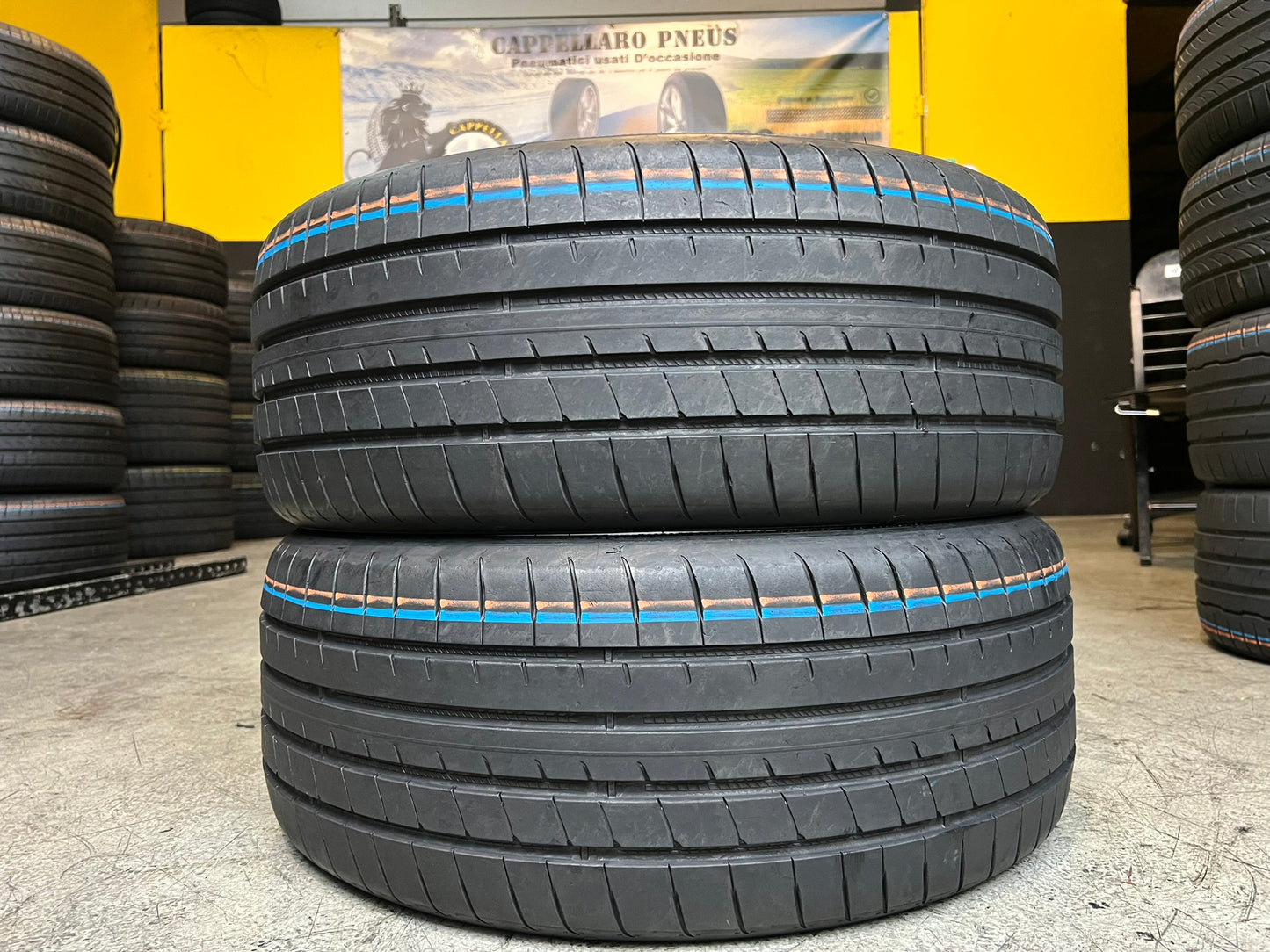 Usato: 2 Gomme 225/40R19 93V XL Goodyear estive 90% residui