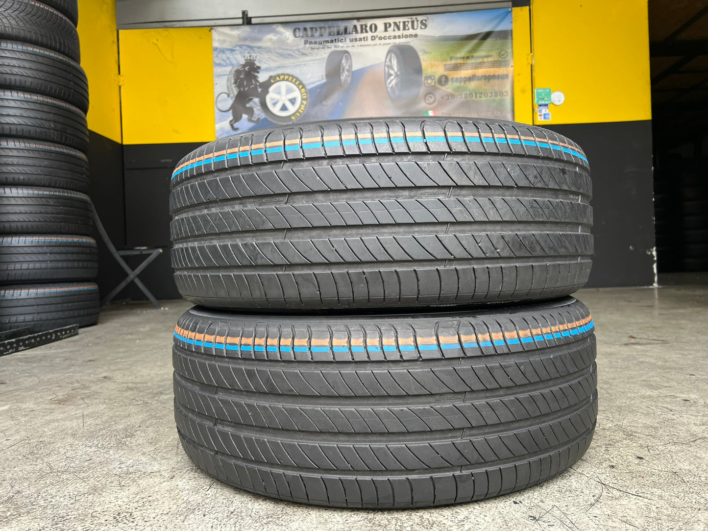 Usato: 2 Gomme 235/55R18 100W Michelin estive 85% residui