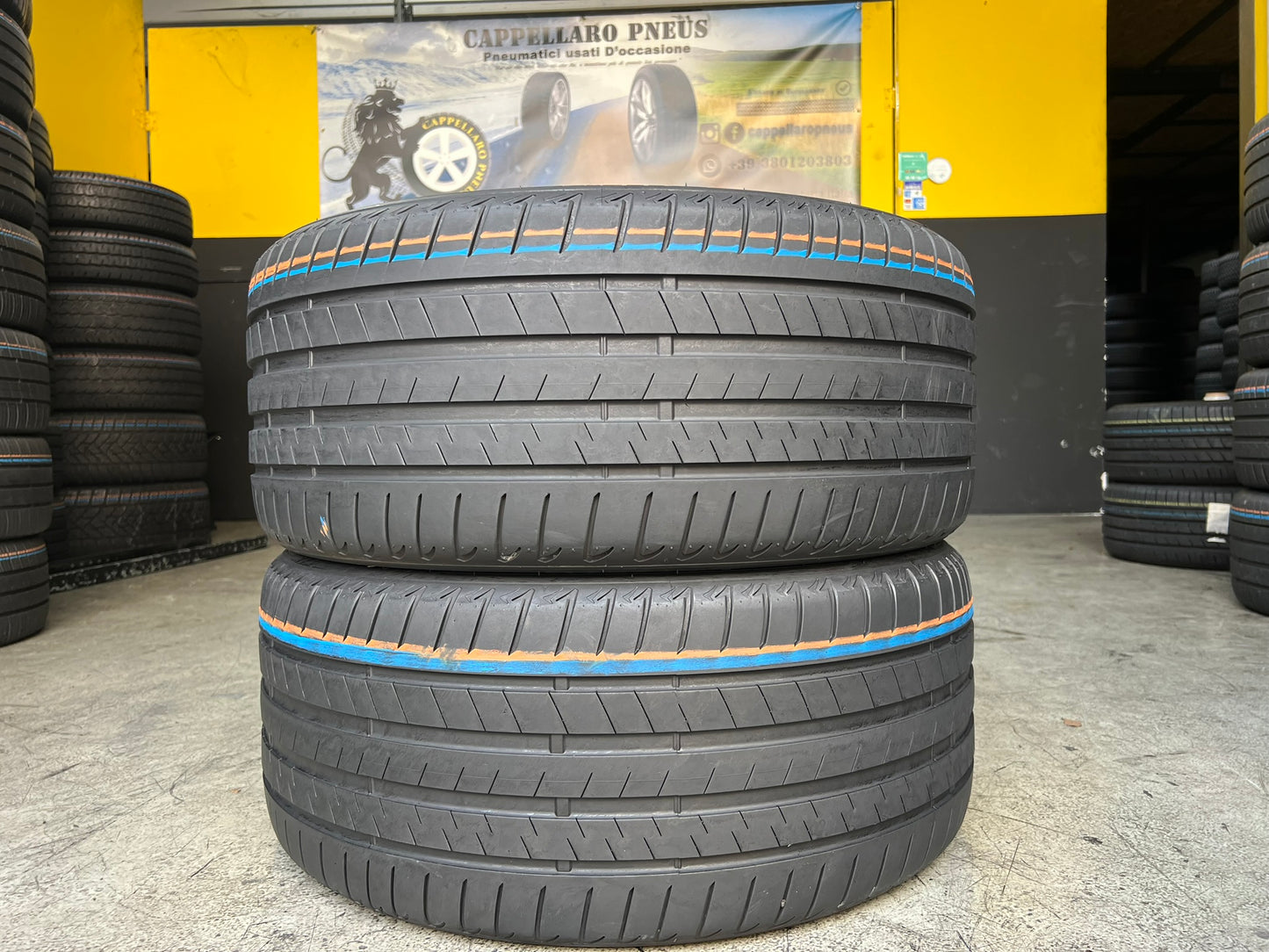 Usato: 2 Gomme 275/35R21 103Y XL Bridgestone estive * RFT RSC 80% residui