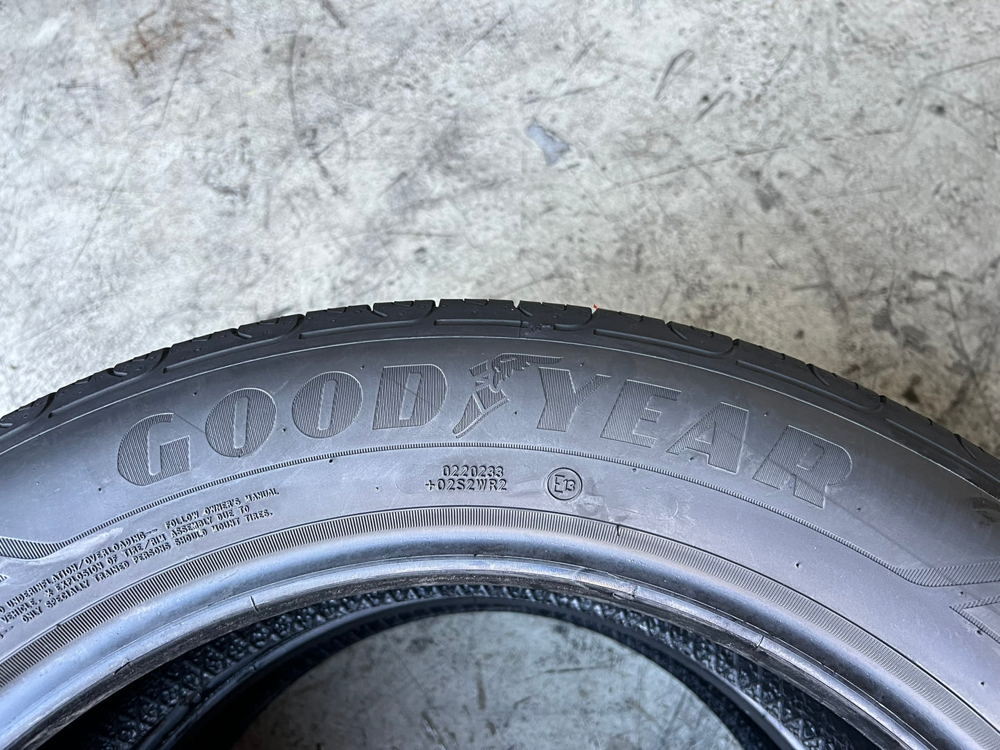 Usato: 2 Gomme 195/60R18 96H XL Goodyear estive 90% residui