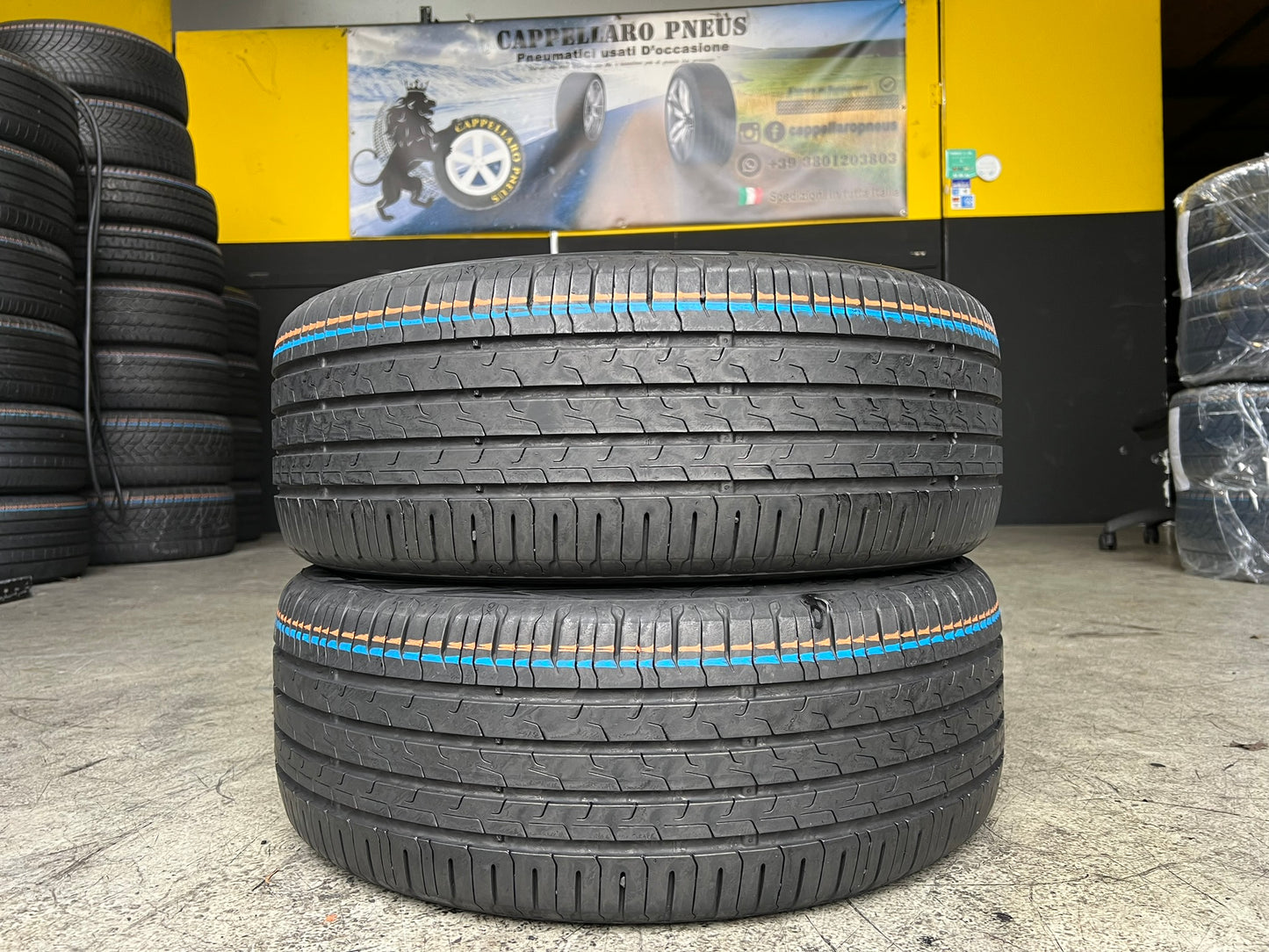 Usato: 2 Gomme 205/45R17 88H XL Continental estive 90% residui