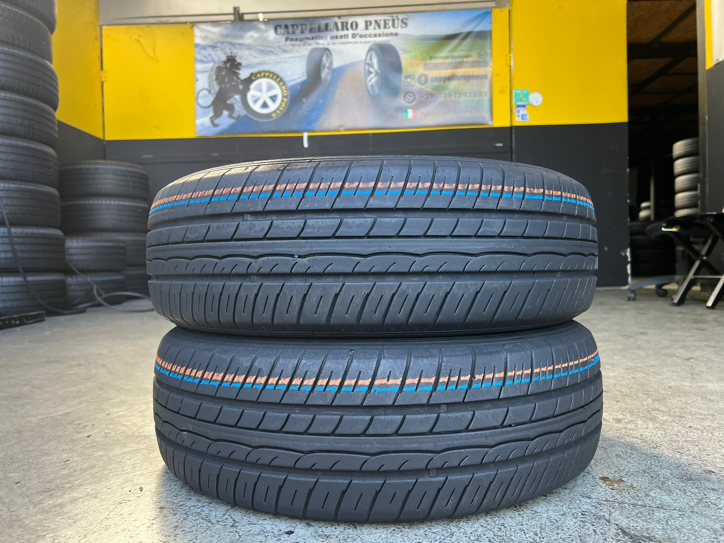 Usato: 2 Gomme 175/65R15 84H Dunlop estive 80% residui