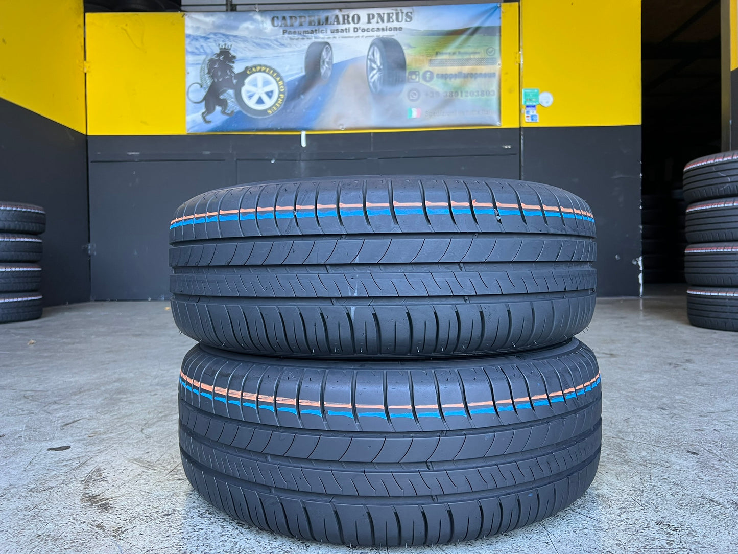 Usato: 2 Gomme 195/60R15 88V Michelin estive 85% residui