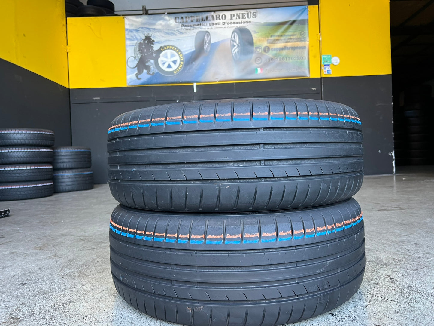 Usato: 2 Gomme 205/55R17 95Y XL Dunlop estive 85% residui