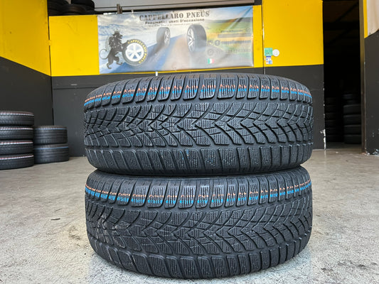 Usato: 2 Gomme 225/55R18 102H XL Dunlop invernali 80% residui