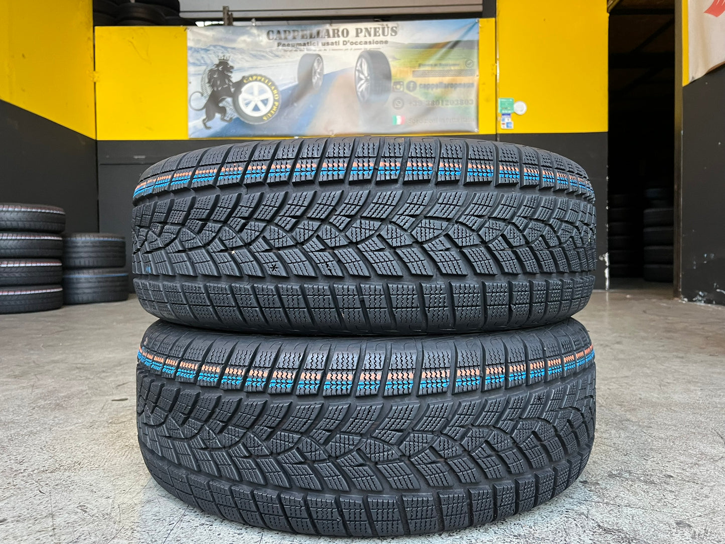 Usato: 2 Gomme 235/60R18 107H XL Goodyear invernali 95% residui