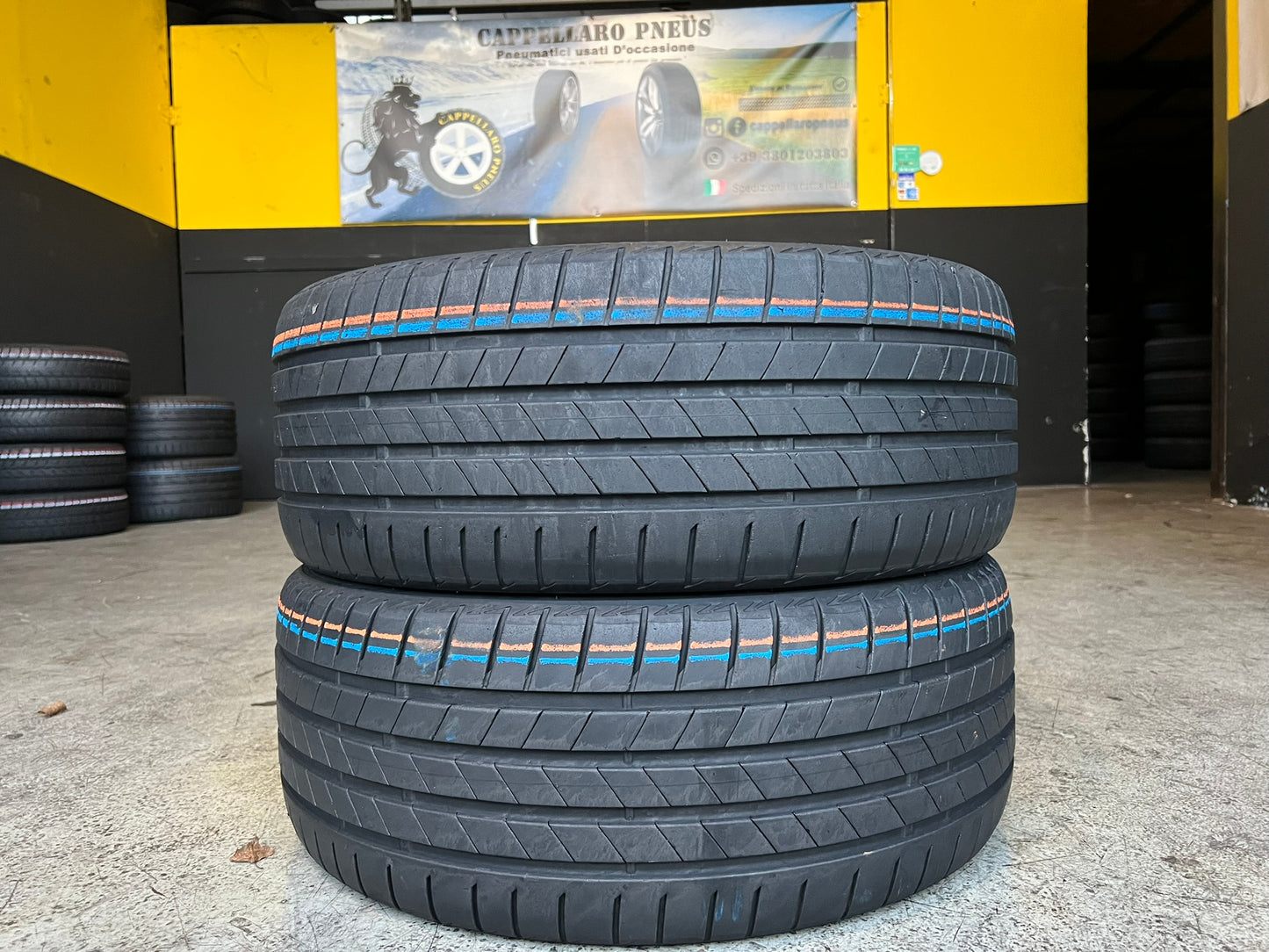 Usato: 2 Gomme 225/45R18 91V Bridgestone estive 80% residui