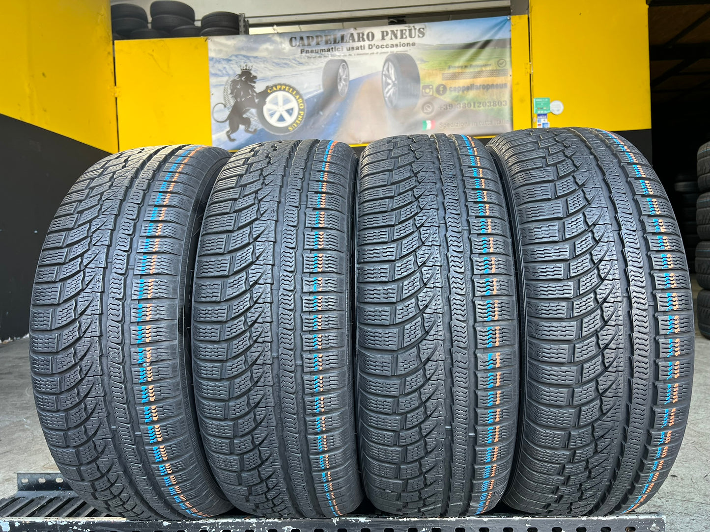 Usato: 4 Gomme 205/55R17 95V XL Nokian Invernali 95% residui