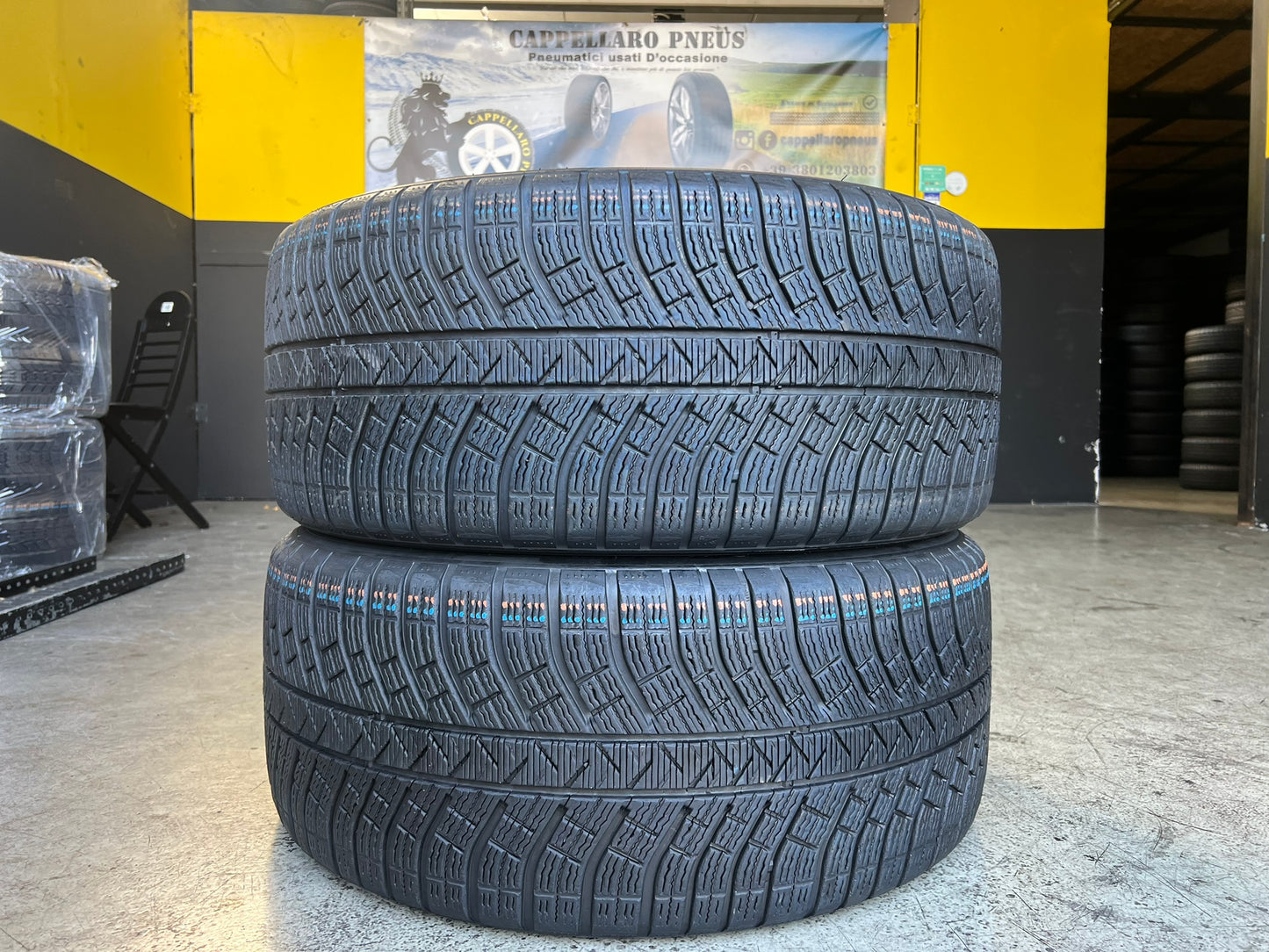 Usato: 2 Gomme 275/40R21 107V XL Michelin Invernali 90% residui