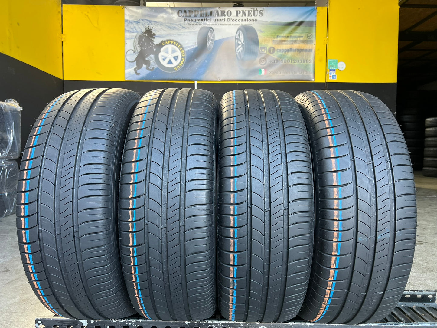 Usato: 4 Gomme 205/60R16 92H Michelin estive 85% residui