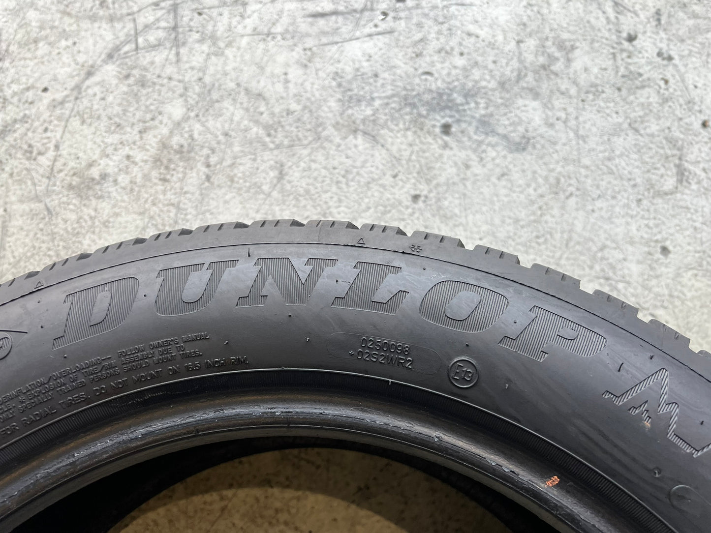 Usato: 4 Gomme 205/55R16 91H Dunlop Invernali 85% residui