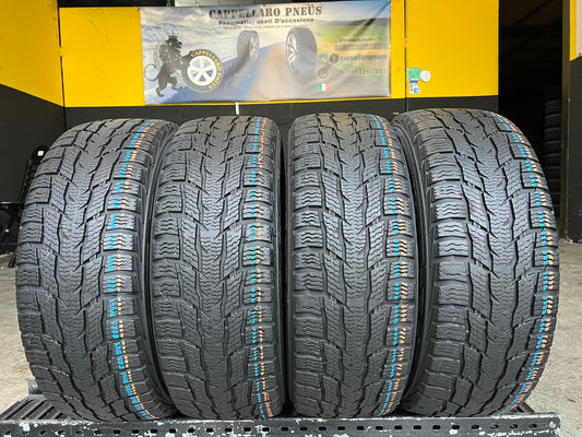 Usato: 4 Gomme 195/60R16C 99/97T Nokian Invernali 85% residui