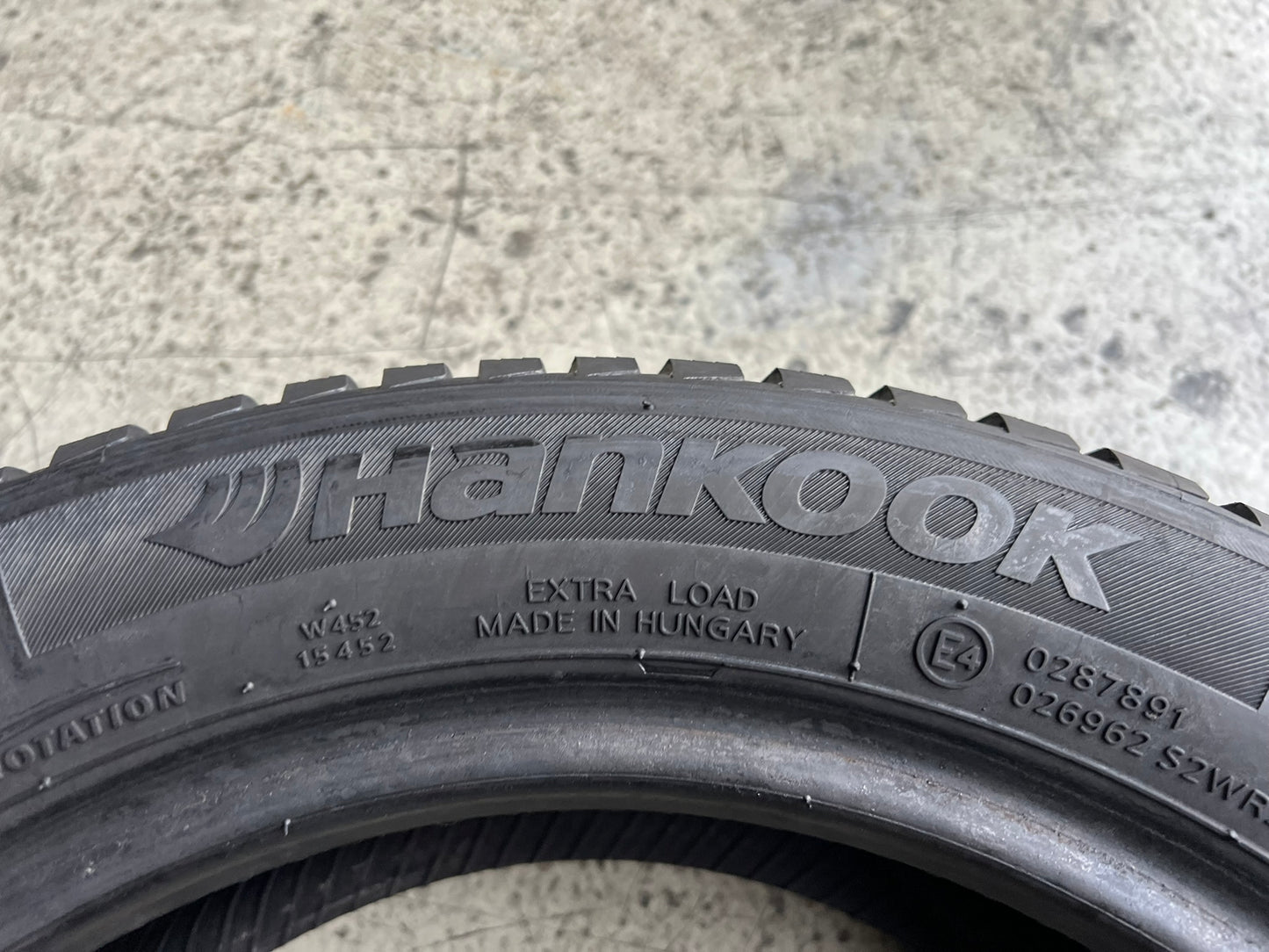 Usato: 4 Gomme 165/60R14 79T XL Hankook invernali 95% residui