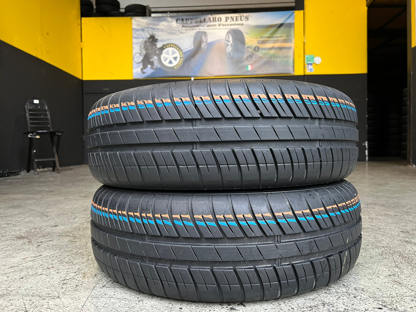 Usato: 2 Gomme 185/65R15 88T Goodyear estive 95% residui