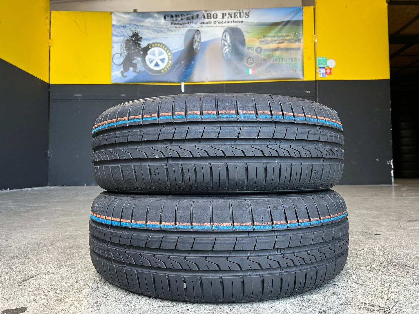 Usato: 2 Gomme 175/65R15 88H XL Hankook estive 95% residui