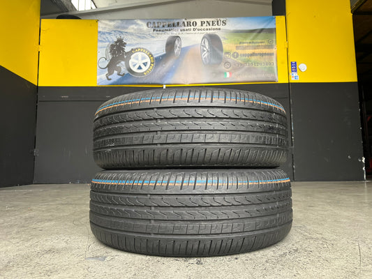 Usato: 2 Gomme 205/55R17 91W Pirelli Estive 80% residui