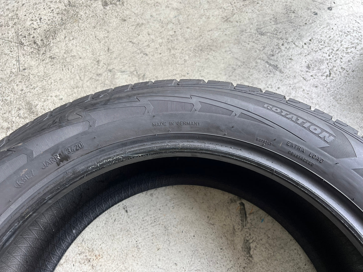 Usato: 4 Gomme 235/55R19 105V Goodyear invernali 80% residui