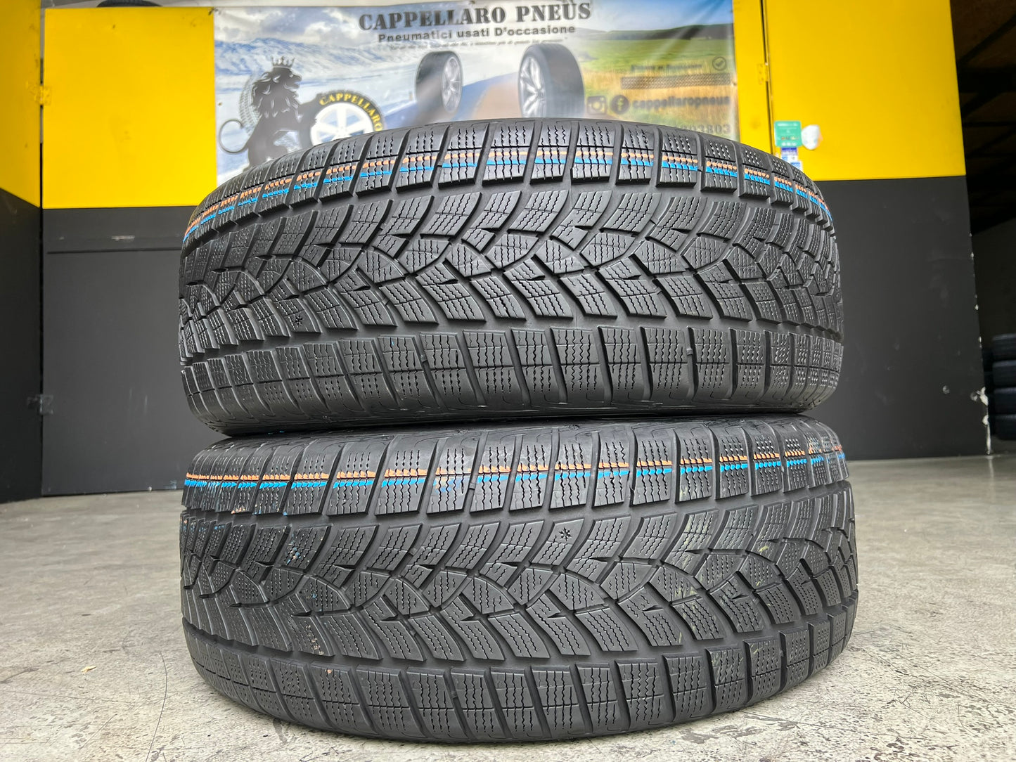 Usato: 2 Gomme 235/55R19 105V Goodyear invernali 99% residui